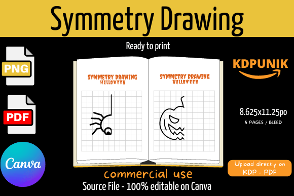 Download Symmetry Drawing Halloween - Drawing Collection